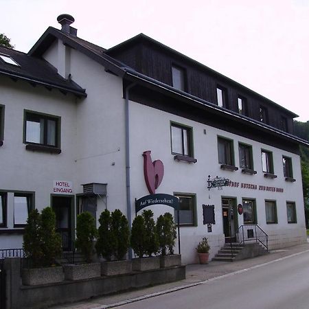 Gasthaus Roter Hahn Hotel Höflein an der Donau Esterno foto